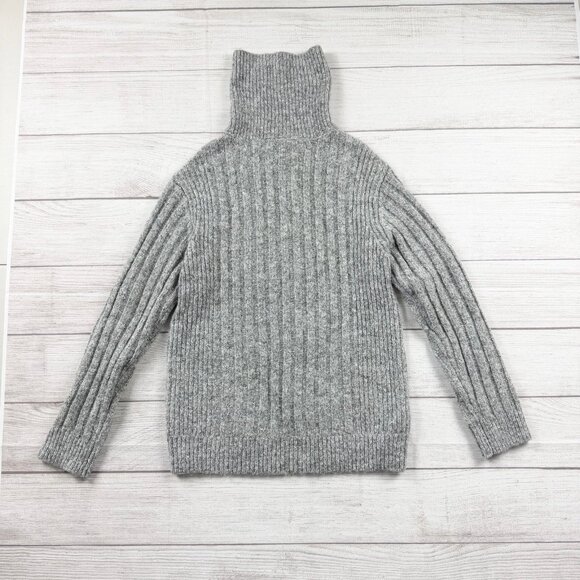 Zara Other - ZARA Solid Ribbed Soft Turtleneck Sweater